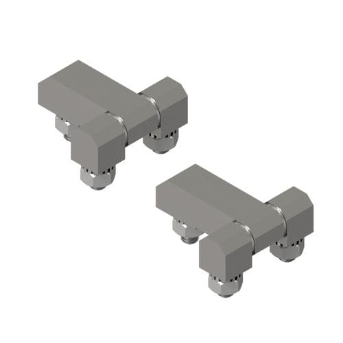 Bisagra invisible - 600 series - Martin Levelling Components - de acero inoxidable / atornillable / para altas cargas