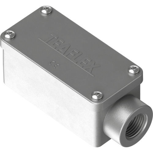 Conector de cajas - C101101 - Teaflex S.p.a - de alimentación eléctrica / rectangular / aluminio