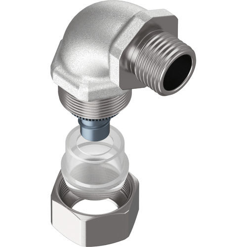 Racor para productos químicos - CMCCP09PG09 - Teaflex S.p.a - para aguas residuales / para gas / roscado