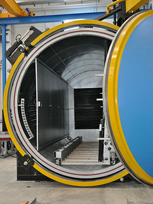 Autoclave de proceso - max. 400 °C - TERRUZZI - de vacío / para el vidrio laminado