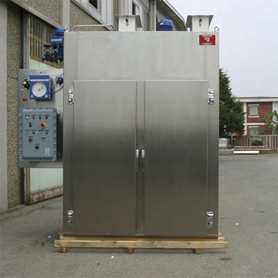 Secador de vacío - 130 - 2 500 kW | TLC series - TERRUZZI - continuo / para la industria farmacéutica / de limpieza