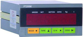 Indicador de pesaje digital - PT200MI - PT Limited - con visualizador led / empotrable / salida BCD