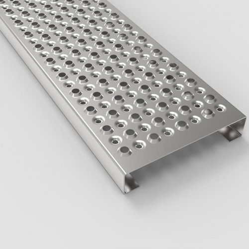 Rejilla de acero - AP 40 - Staco Polska Sp. z o.o. - de chapa perforada / para uso intensivo / para productos químicos