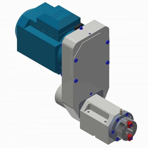 Husillo de mecanizado - DX22 - EUROMA - de refrigeración / de arrastre hidráulico