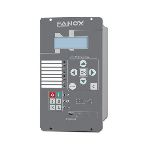 Relé de protección para alimentador - SIL-S LPIT - FANOX ELECTRONIC - de sobretensión / de subtensión / de sobreintensidad