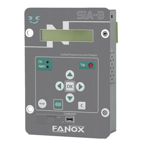 Relé de protección de sobrecorriente - SIA-B - FANOX ELECTRONIC - de falta a tierra / RS485 / Modbus RTU