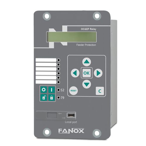 Relé de protección para alimentador - SIL-A - FANOX ELECTRONIC - de fuga a tierra / de sobreintensidad / RS485