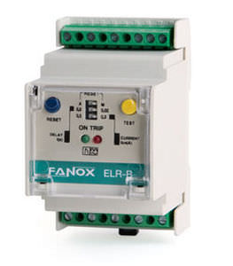 Relé estático trifásico - ELR-B - FANOX ELECTRONIC - en riel DIN
