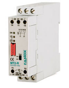 Relé de protección de temperatura - MT, MT2R - FANOX ELECTRONIC - para motor eléctrico / en riel DIN