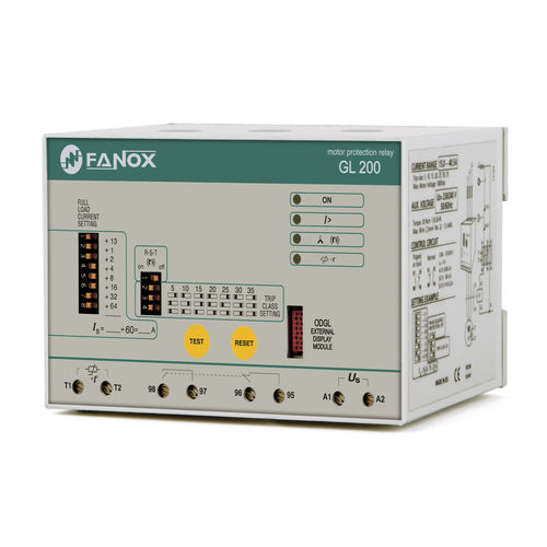 Relé de sobrecarga - GL 200 - FANOX ELECTRONIC - de fases / de ausencia de fases / de desequilibrio de fases
