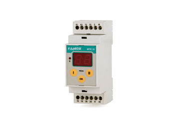 Temporizador digital - MTR-10 - FANOX ELECTRONIC - en riel DIN
