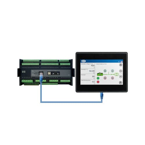Controlador para grupo electrógeno automático - AGC-4 Mk II - DEIF - para alimentación de emergencia