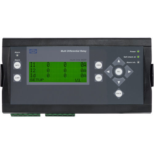 Relé de protección de corriente - MDR-2 series - DEIF - trifásico / AC / para generador