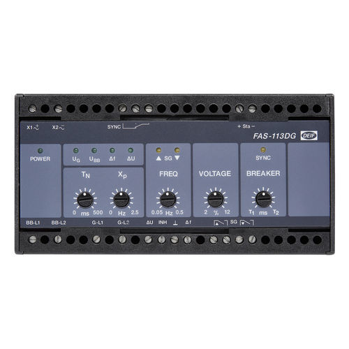 Sincronizador para generador - FAS-113DG - DEIF