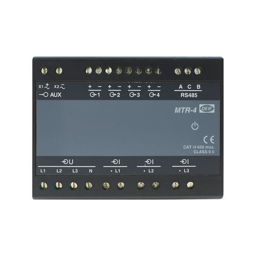 Transductor de factor de potencia - MTR-4 - DEIF - de tensión alterna / USB