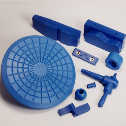 Nylon 6 en placas - Nylacast H.S Blue - NYLACAST - en barras / de tubo
