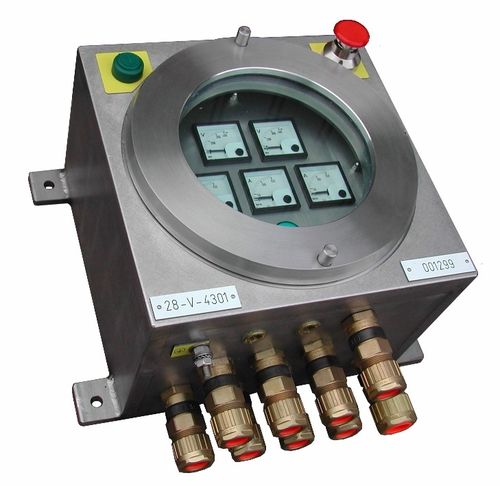 Caja de conexiones montada en superficie - PCX 1 Inox - IDRM - antideflagrante / de acero inoxidable / con prensaestopas