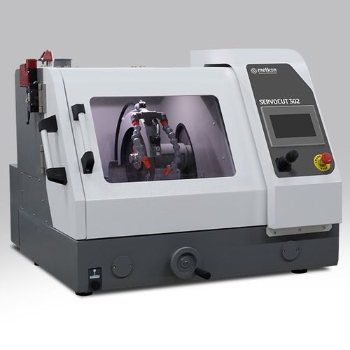Máquina de corte con cuchilla oscilante - SERVOCUT 302-MA series - Metkon Instruments Inc. - para metal / de muestras / para aplicaciones industriales