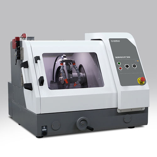 Máquina de corte con cuchilla oscilante - SERVOCUT 302-MM series - Metkon Instruments Inc. - para metal / de muestras / para aplicaciones industriales