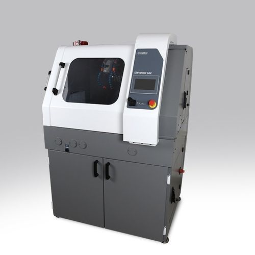 Máquina de corte con cuchilla oscilante - SERVOCUT 402-AA series - Metkon Instruments Inc. - para metal / para laboratorio de metalografía / para aplicaciones industriales