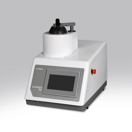 Prensa de montaje automática - ECOPRESS 102 - Metkon Instruments Inc. - en caliente / hidráulica