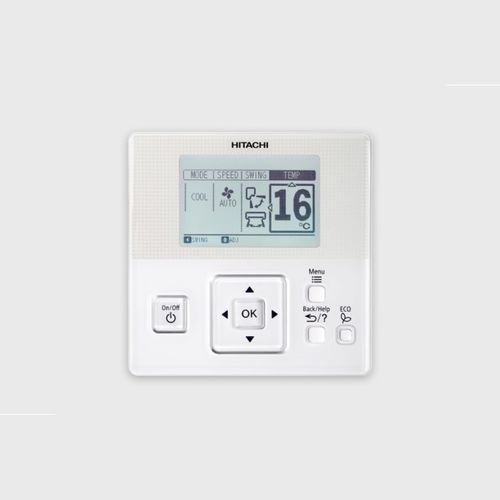 Telemando sin cable - SPX-WKT3 - Hitachi-Johnson Controls Air Conditioning Inc. - con botones / industrial / visualizador LCD