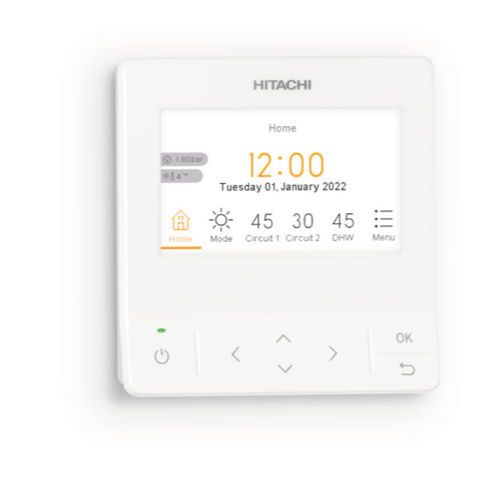 Telemando sin cable - PC-ARFH2E - Hitachi-Johnson Controls Air Conditioning Inc. - con botones / industrial / visualizador LCD