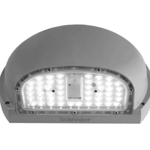 Luminaria - INDU WALL PACK - Schréder - LED / de exterior / para comercio