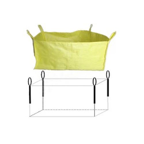 Big bag para materiales de construcción - Zibo Yundu Plastic Products Co.,Ltd - para productos a granel / para residuos peligrosos / con 4 puntos de elevación