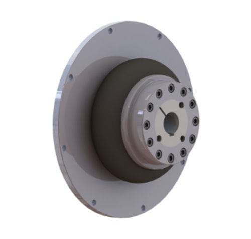 Acoplamiento flexible - GUBF - Meccanica Couplings srl - para transmisión marina / de eje / con brida
