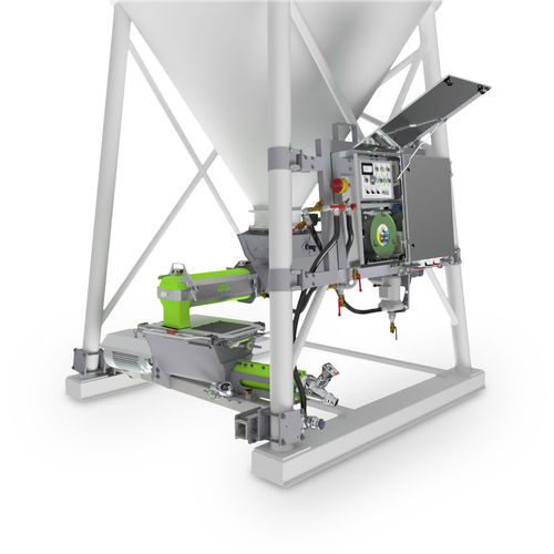 Bomba de mortero - MAI®HICOMP 	 - Mai International - eléctrica / para el sector de la construcción / mezcladora