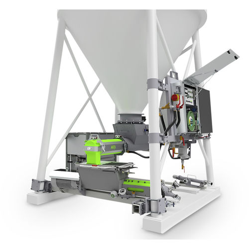 Bomba de hormigón ligero - MAI®HICOMP-FOAM/FC - Mai International - para mortero autonivelante / eléctrica / para el sector de la construcción