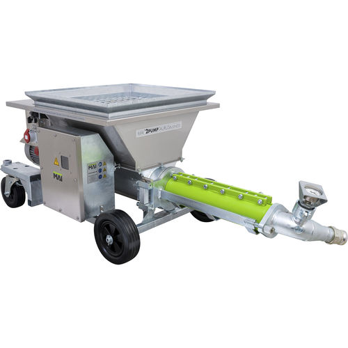 Bomba para hormigón móvil - MAI®2PUMPTAURUS - Mai International - para obra / eléctrica / autocebante