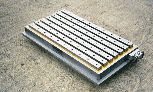 Placa magnética electropermanente - SM series - ECLIPSE MAGNETICS - rectangular / para fresado