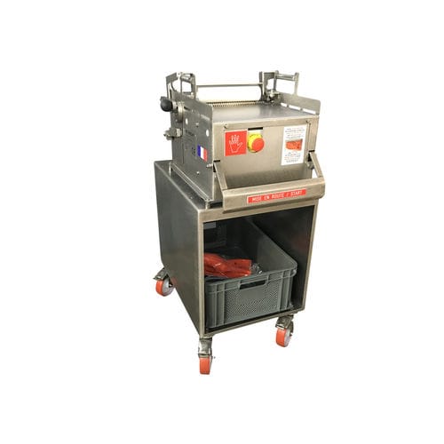 Peladora de pescado manual - V368 - Varlet Machines - para lenguados / para peces planos / para filetes grandes