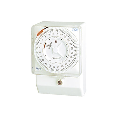 Interruptor horario analógico - MINI - ORBIS TECNOLOGÍA ELÉCTRICA - en riel DIN