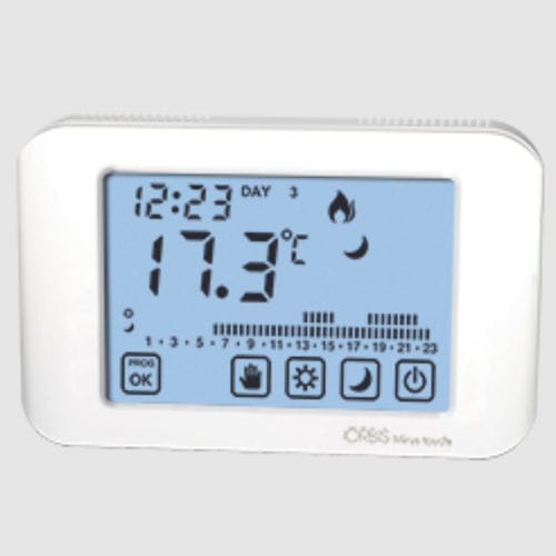 Termostato electrónico - MIRUS TOUCH - ORBIS TECNOLOGÍA ELÉCTRICA - para montaje en superficie / AC / IP40
