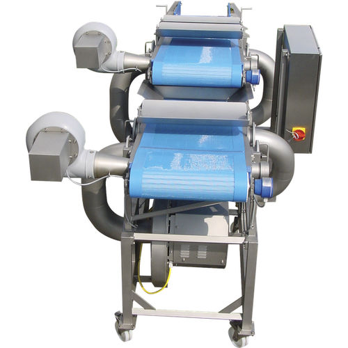 Secador de aire seco - FMT - Food Processing Technology - continuo / para la industria agroalimentaria / con transportador de cinta