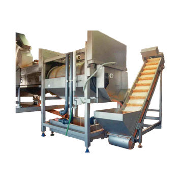 Máquina de lavado de agua - FMT - Food Processing Technology - para la industria agroalimentaria / robusta / de tambor