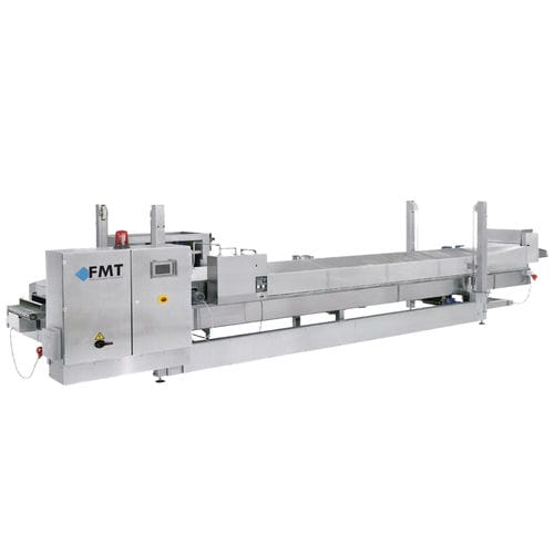 Freidora industrial continua - FFRU - FMT - Food Processing Technology - eléctrica / con filtro