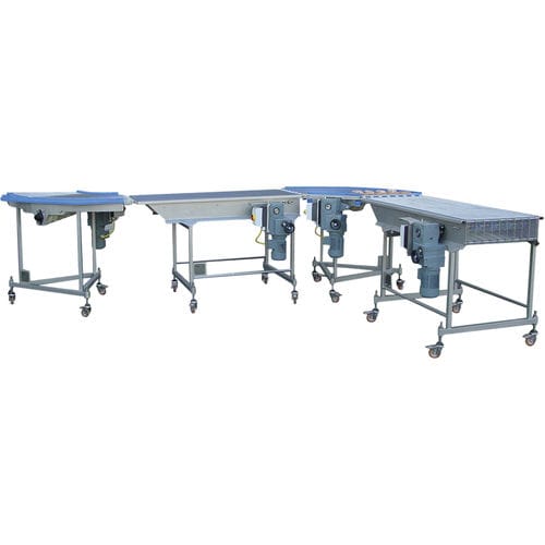 Transportador de banda - FMT - Food Processing Technology - horizontal / de transporte / modular