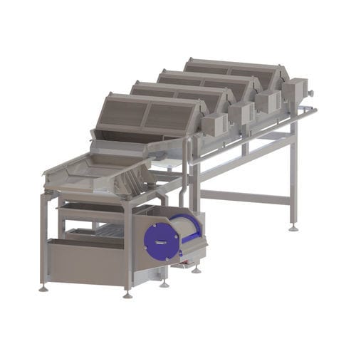 Secador por conducción - FMT - Food Processing Technology - en línea / para fruta / para deshidratación