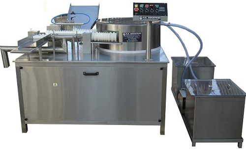 Máquina de lavado con detergente de base acuosa - NKEAW-250  - N.K. INDUSTRIES - de aire comprimido / automática / de proceso
