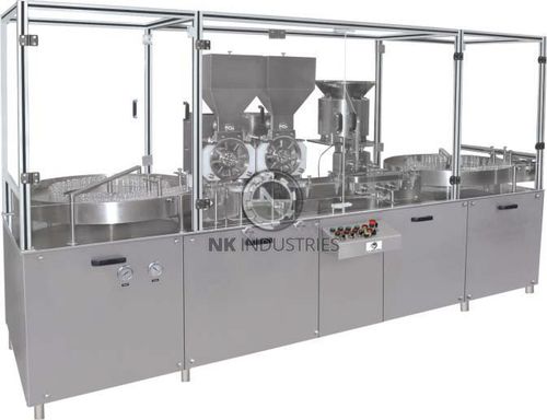 Llenadora automática - NKPF-240 - N.K. INDUSTRIES - de ampollas / para polvo / para la industria farmacéutica