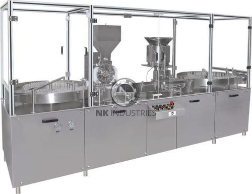 Llenadora automática - NKPF-120 - N.K. INDUSTRIES - para botellas de plástico / para botellas de vidrio / de ampollas