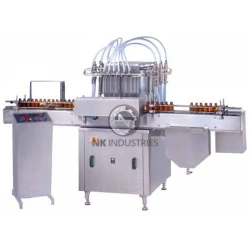 Llenadora automática - NKLF-100 - N.K. INDUSTRIES - de botellas / de ampollas / para líquido