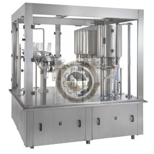 Enjuagadora/llenadora/taponadora de agua - NKRFC-25 - N.K. INDUSTRIES - para botellas de plástico / automática / rotativa
