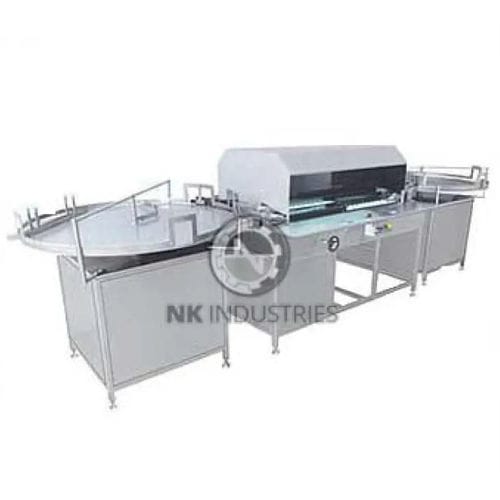 Máquina de control visual - NKVI-250 - N.K. INDUSTRIES - para bombilla / para la industria farmacéutica / automática