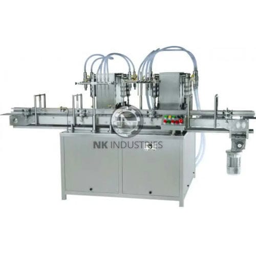 Llenadora enteramente automática - NKLF-100 - N.K. INDUSTRIES - de botellas / de ampollas / para líquido
