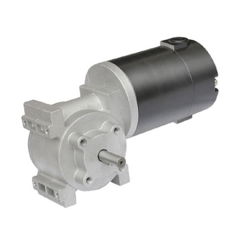 Motorreductor DC - 76ZY24-73WJ - Zhejiang Dongzheng Motor Co., Ltd. - de tornillo sin fin / angular / 50 W...100 W